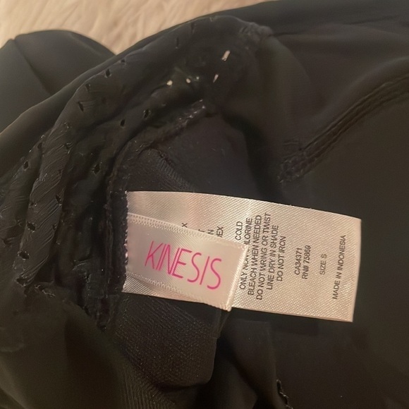 KINESIS Black One Piece Swimsuit Swimming Bikini - Picture 9 of 11